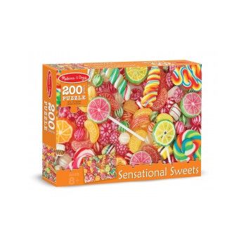 Puzzle 200 piese Acadele si bomboane la reducere