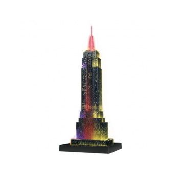 Puzzle 3d empire state building - lumineaza noaptea 216 piese