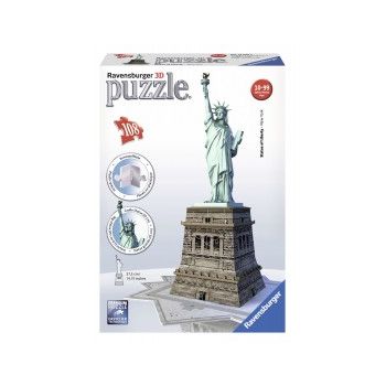 Puzzle 3d statuia libertatii 108 piese