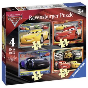 PUZZLE CARS,  12 16 20 24 PIESE