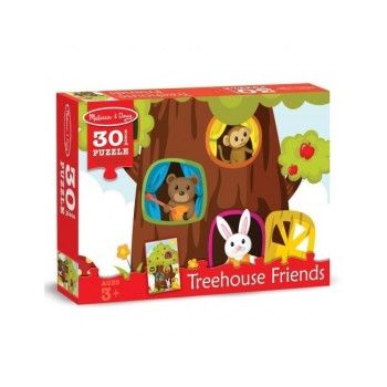 Puzzle Casuta din copac Melissa and Doug 30 piese