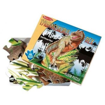 Puzzle de podea T-Rex Melissa&Doug 0431 la reducere