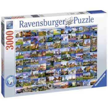 Puzzle Europa 99 Locuri, 3000 Piese