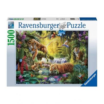 PUZZLE IAZ CU TIGRI, 1500 PIESE