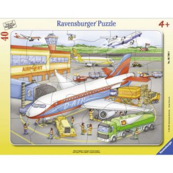 Puzzle mic aeroport, 40 piese