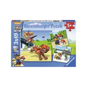 Puzzle patrula catelusilor 3x49 piese