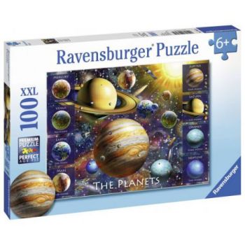 Puzzle Planete, 100 piese