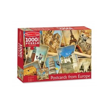 Puzzle Vederi din Europa - Melissa and Doug