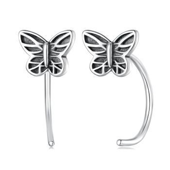Cercei din argint Tailed Butterflies ieftin