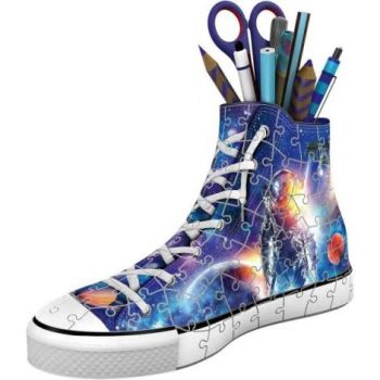 Puzzle 3D Suport Pixuri Sneaker Astronaut, 108 Piese