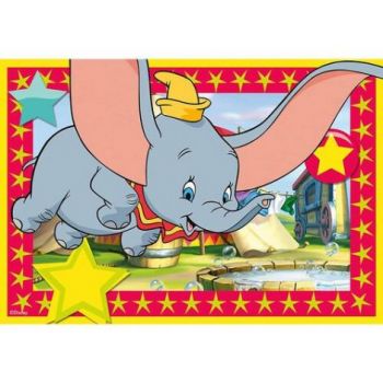 Puzzle Disney Animale, 2X12 Piese