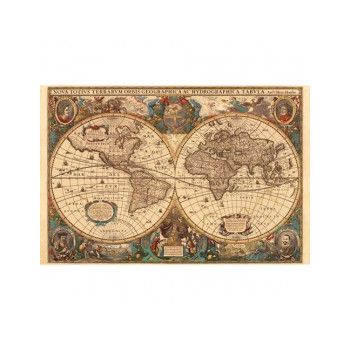 Puzzle harta antica a lumii 5000 piese