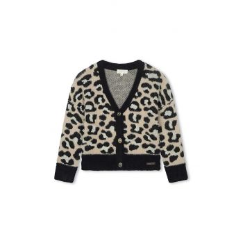 Michael Kors cardigan copii culoarea bej de firma original