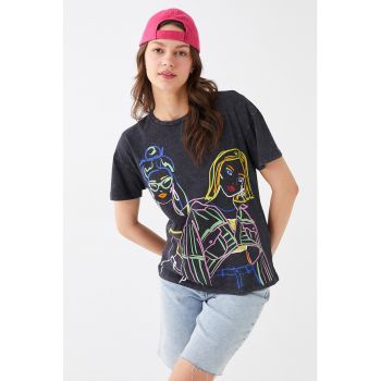 Tricou cu imprimeu grafic