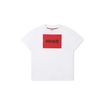 Tricou din bumbac cu imprimeu logo