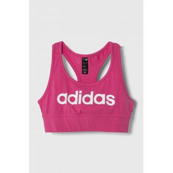 adidas sutien sport fete culoarea roz ieftina