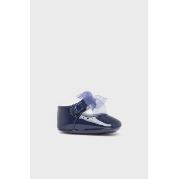 Mayoral Newborn pantofi pentru bebelusi culoarea albastru marin de firma original