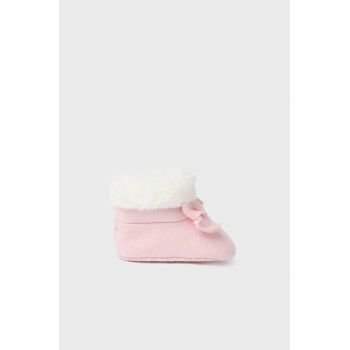 Mayoral Newborn pantofi pentru bebelusi culoarea roz ieftin
