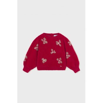 Mayoral pulover bebe culoarea rosu de firma original