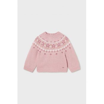 Mayoral pulover bebe culoarea roz