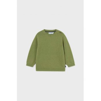Mayoral pulover bebe culoarea verde, light de firma original