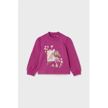 Mayoral pulover bebe culoarea violet, light ieftin