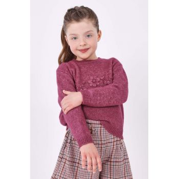 Mayoral pulover copii culoarea violet, light ieftin