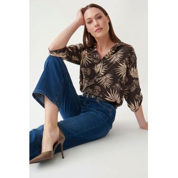 Bluza tunica cu imprimeu