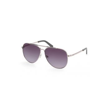 Ochelari de soare aviator cu rama metalica