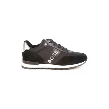 Pantofi sport low-cut cu imprimeu logo