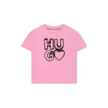 Tricou de bumbac cu imprimeu logo