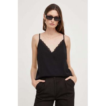 Answear Lab bluza culoarea negru, neted