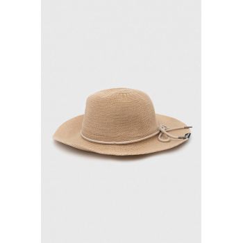 Jack Wolfskin pălărie 10 Travel culoarea bej 1908432