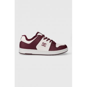 DC sneakers culoarea bordo de firma originali