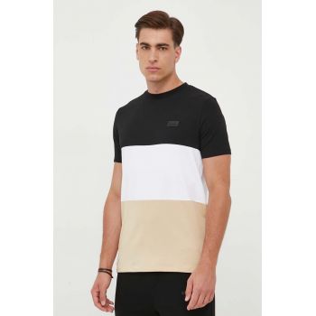 Karl Lagerfeld tricou barbati, culoarea bej, modelator