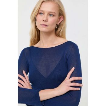 MAX&Co. pulover femei, culoarea albastru marin, light de firma original