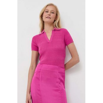 MAX&Co. tricou femei, culoarea roz