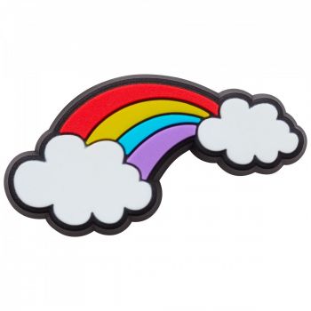 Jibbitz Crocs Rainbow with Clouds