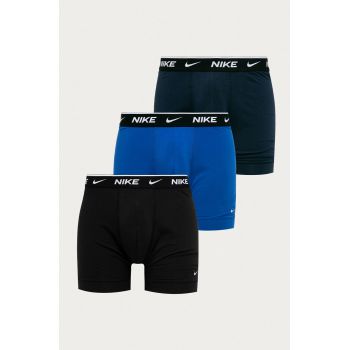 Nike boxeri (3-pack) barbati, culoarea albastru marin