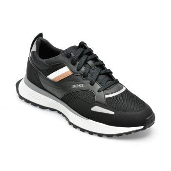 Pantofi sport BOSS negri, 546, din material textil