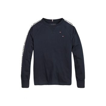 Bluza cu benzi laterale cu logo