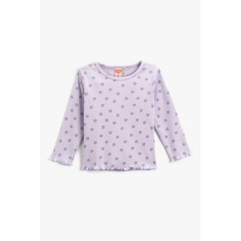 Bluza cu imprimeu - striatii si terminatii valurite