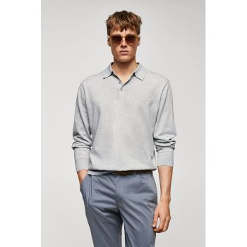 Bluza polo tricotata fin Tens