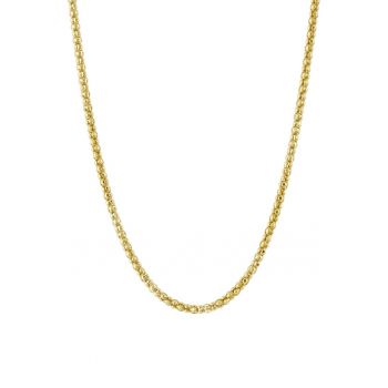Colier din argint placat cu aur de 14K
