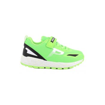 Pantofi sport cu velcro si insertii de plasa