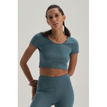 Tricou crop uni