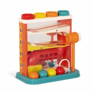 Jucarie B.Toys Pista cu Bile si Ciocan