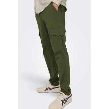 Pantaloni cargo conici