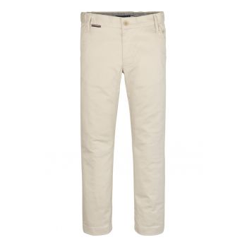 Pantaloni cu talie medie - din amestec de bumbac organic