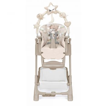 Scaun de masa multifunctional pliabil Cam Istante pentru bebelusi si copii 0-36 luni bej de firma original
